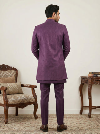 Designer Cotton Blend Indo-Western Set
