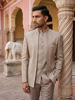 Men’s Premium Embroidered Indo-Western Set