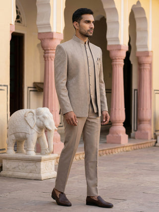 Men’s Premium Embroidered Indo-Western Set