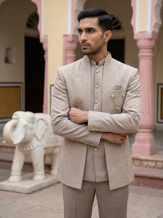 Men’s Premium Embroidered Indo-Western Set