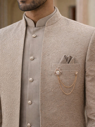 Men’s Premium Embroidered Indo-Western Set