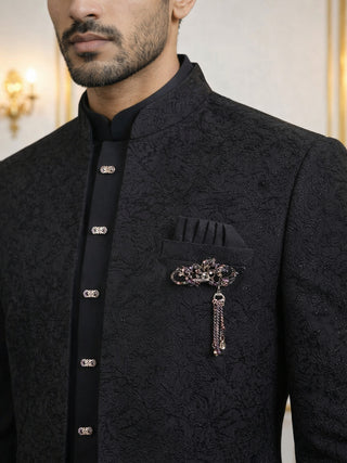 Men’s Premium Embroidered Indo-Western Set