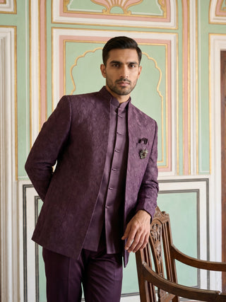 Men’s Premium Embroidered Indo-Western Set