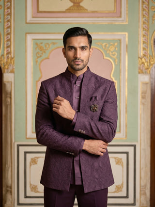 Men’s Premium Embroidered Indo-Western Set