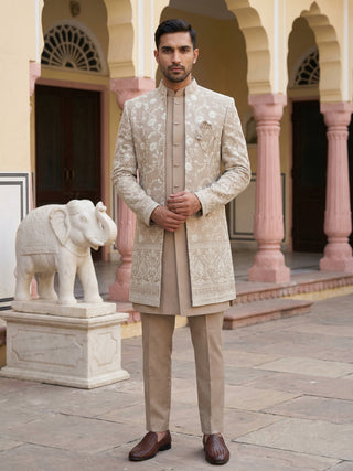 Japanese Embroidered Indo-Western Set