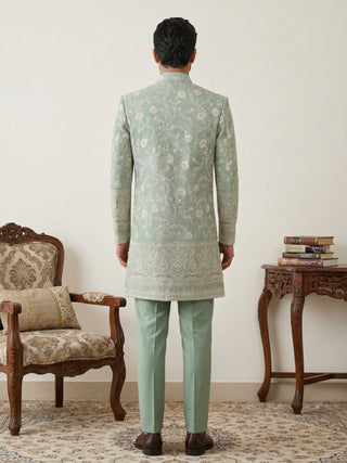 Japanese Embroidered Indo-Western Set