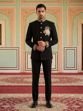 Japanese Embroidered Indo-Western Set