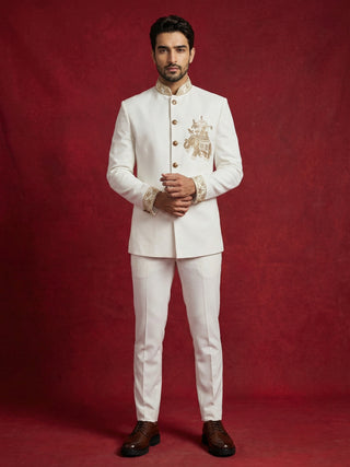 Japanese Embroidered Indo-Western Set