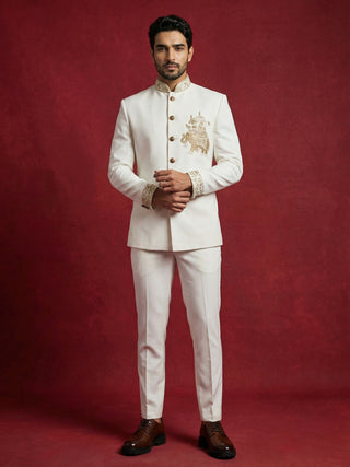 Japanese Embroidered Indo-Western Set