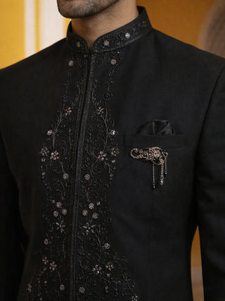 Japanese Embroidered Indo-Western Set