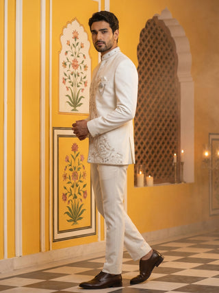 Japanese Embroidered Indo-Western Set