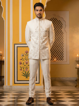 Japanese Embroidered Indo-Western Set