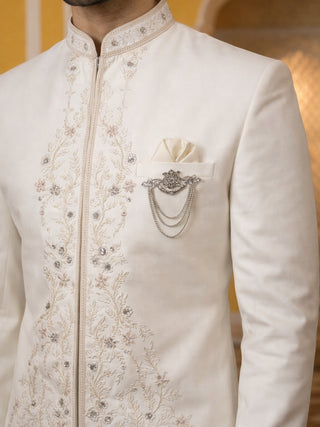 Japanese Embroidered Indo-Western Set
