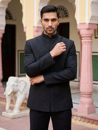 Japanese Embroidered Indo-Western Set