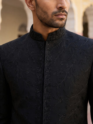 Japanese Embroidered Indo-Western Set