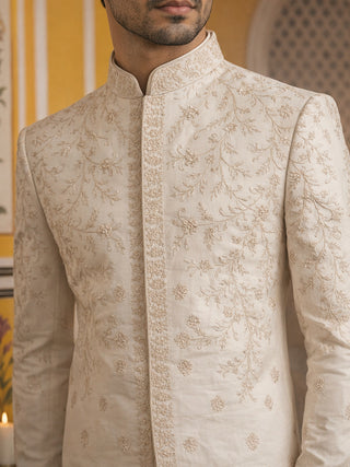 Japanese Embroidered Indo-Western Set