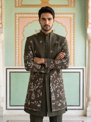 Men's Premium Japanese Fabric Indo-Western Set
