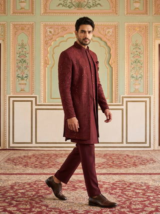 Men's Imported Japanese Fabric Indo-Western Set