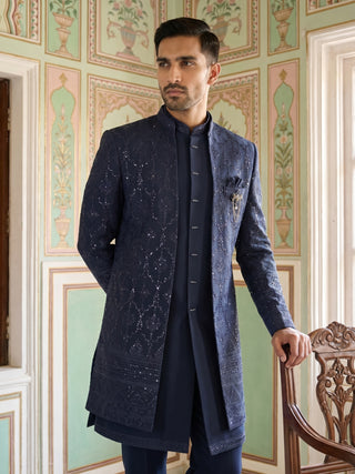 Men's Imported Japanese Fabric Indo-Western Set