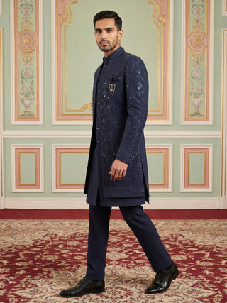 Men's Imported Japanese Fabric Indo-Western Set