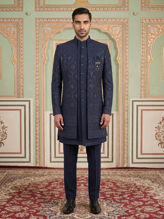 Men's Imported Japanese Fabric Indo-Western Set