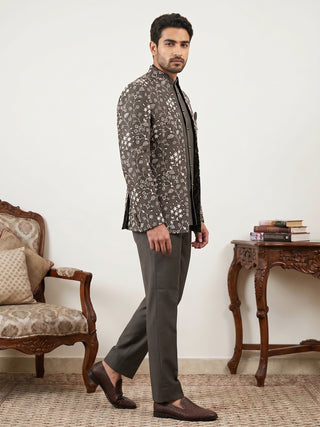 Imported Japanese Embroidered Indo-Western Set