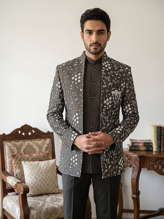 Imported Japanese Embroidered Indo-Western Set