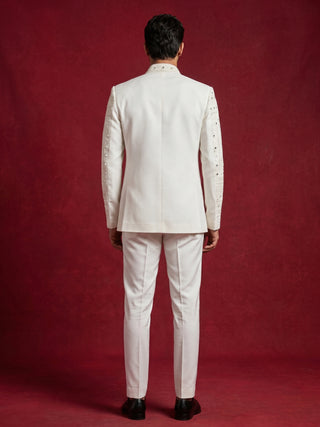 Men’s Mirror Work Embroidered Indo-Western Set