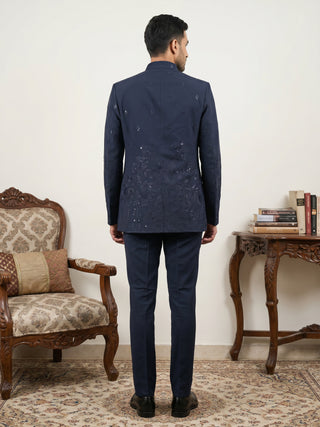 Embroidered Japanese Fabric Indo-Western Set