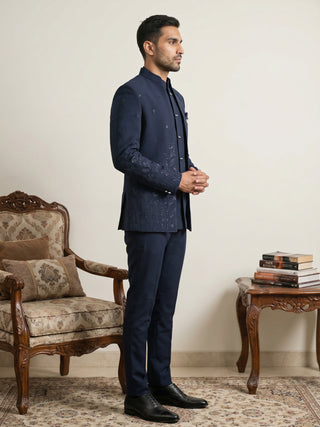 Embroidered Japanese Fabric Indo-Western Set
