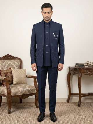 Embroidered Japanese Fabric Indo-Western Set