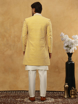 Premium Embroidered Indo-Western Set for Men