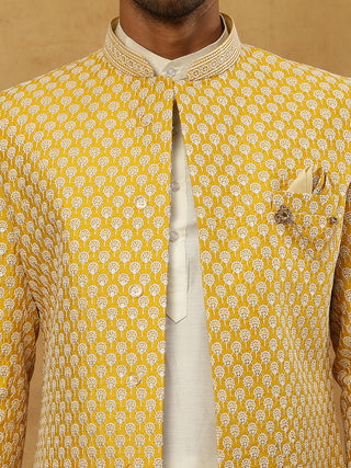 Premium Embroidered Indo-Western Set for Men
