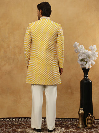 Premium Embroidered Indo-Western Set for Men