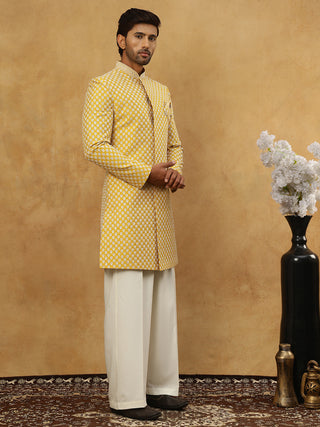 Premium Embroidered Indo-Western Set for Men
