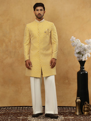Premium Embroidered Indo-Western Set for Men