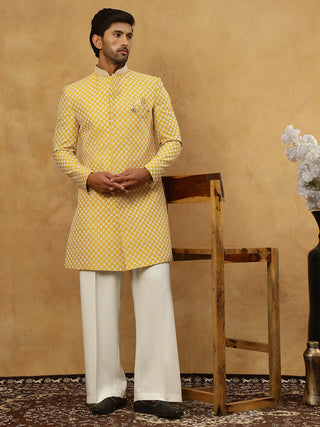 Premium Embroidered Indo-Western Set for Men