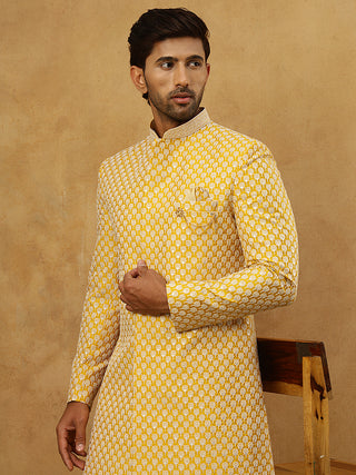 Premium Embroidered Indo-Western Set for Men