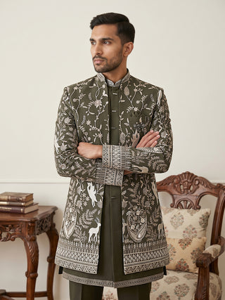 Men's Premium Japanese Fabric Indo-Western Set