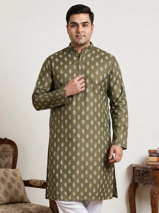 Floral Printed Kurta for Men