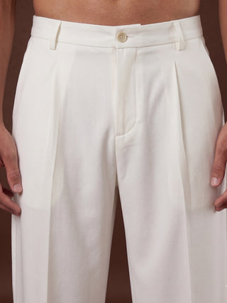 Men Straight Fit Korean Pants