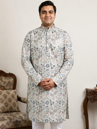 Embroidered Kurta For Men
