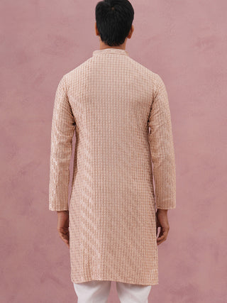 Rayon Embroidered Kurta for Men