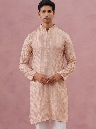 Rayon Embroidered Kurta for Men