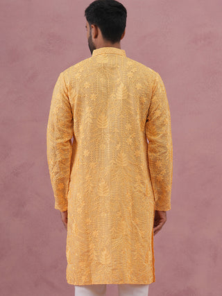 Men’s Ethnic Embroidered Kurta
