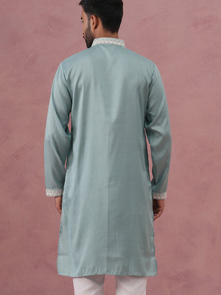 Men's Festive Cotton Blend Kurta