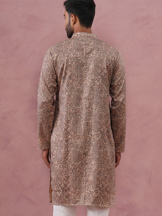 Men’s Thread Work & Printed Kurta