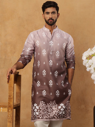 Printed Cotton Blend Kurta