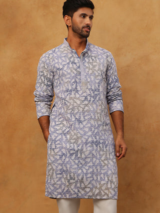 Printed & Embroidered Kurta