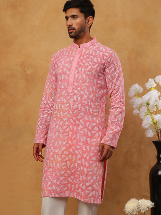 Printed & Embroidered Kurta